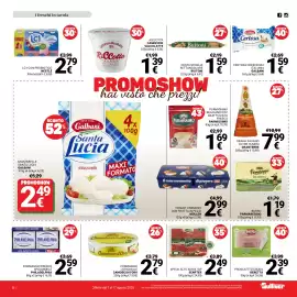 Volantino Supermercati Gulliver Pagina 8: Grana Padano GranTerre €7,99, Burro Parmareggio €1,19