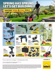 Builders Express catalogue Page 1