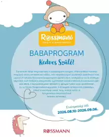 Rossmann akciós újság Oldal 1