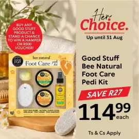 Oxford Freshmarket catalogue Page 5: Good Stuff Bee Natural Foot Care Pedi Kit €114,99