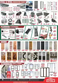 Easy Build catalogue Page 2: Charcoal Mesh Fencing €899,95, STEEL DOOR FRAME LIGHT DUTY €199,95