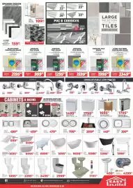 Easy Build catalogue Page 3: CERAMIC TILE 40x40 €1.295,95, Ivory Pattern Porcelain 60x60 €2.349,95
