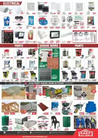 Easy Build catalogue Page 4: LIGHT SWITCH 1 LEVER €15,95, SURFIX CABLE €1.395,95
