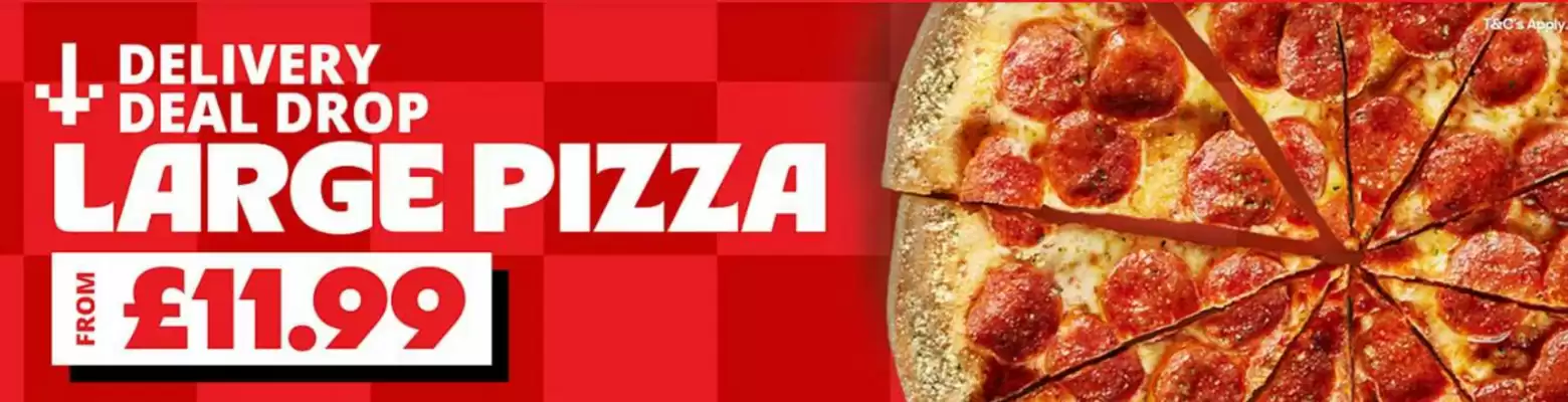 Pizza Hut (valid until 31-08)