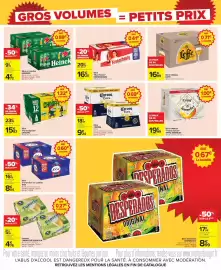 Catalogue Carrefour Drive page 3: Leffe - bière d'abbaye €16,99, Desperados - bière €17,99