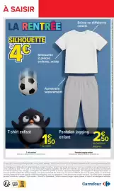 Catalogue Carrefour Drive page 2: T-shirt enfant €1,50, Pantalon jogging enfant €2,50