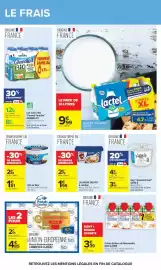 Catalogue Carrefour Drive page 23: Carrefour - beurre gastronomique classic €2,55, Candia - lait u.h.t. bio €12,60