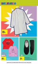 Catalogue Carrefour Drive page 10: Disney - tablier enfant €4,99, Tex - rythmiques de gym €3,99