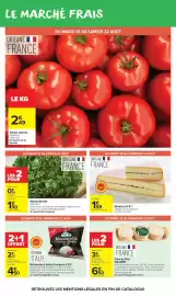 Catalogue Carrefour Drive page 17: Tomate charnue €2,49, Chêne - batavia blonde €0,99