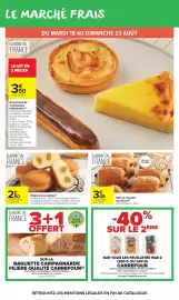 Catalogue Carrefour Drive page 19: Assortiment de 3 o blancsées €3,50, Pain au chocolat pur beurre €3,49