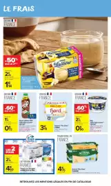 Catalogue Carrefour Drive page 21: Nestlé - pate de creme €2,28, Fjord - yaourts prix choc €3,19