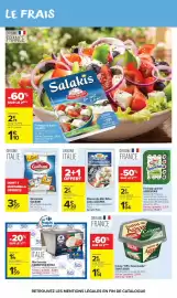 Catalogue Carrefour Drive page 23: Salakis - fromage de brebis €2,74, Casa azzurra - mozzarella mini billes €2,15