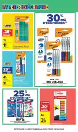 Catalogue Carrefour Drive page 6: Bic - 2 stylos bille 4 couleurs original + 1 stylo bille 4 couleurs smooth €3,15