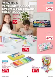 Volantino KiK Pagina 8: ACRYL 75M ACRYL BACK TO SCHOOL TANTISSIMI PREZZI SPECIALI PER L'INIZIO DELLA SCUOLA Colori acrilici