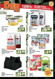 Volantino Zoomiguana Pagina 5: Zolux borsa trasporto auto nera €29,99, Monge Mini Adult Agnello, Riso & Patate €13,99
