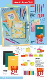 Folheto Lidl | Regresso às aulas Página 10