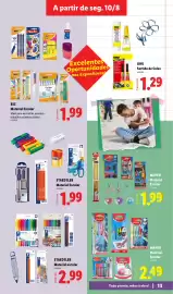 Folheto Lidl | Regresso às aulas Página 13