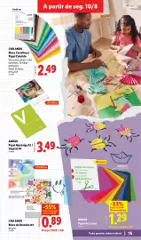 Folheto Lidl | Regresso às aulas Página 15