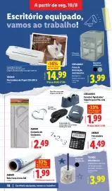 Folheto Lidl | Regresso às aulas Página 18