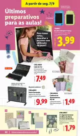 Folheto Lidl | Regresso às aulas Página 22