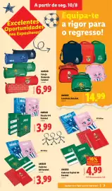 Folheto Lidl | Regresso às aulas Página 7