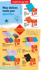Folheto Lidl | Regresso às aulas Página 8