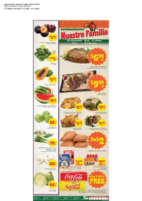 Supermercado Nuestra Familia (valid until 8-08)