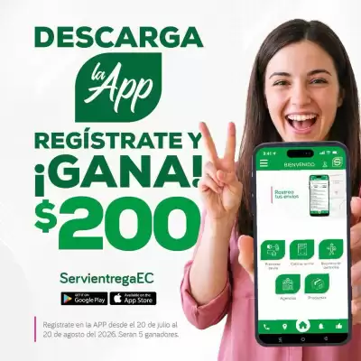 Servientrega (válido hasta 22-08)