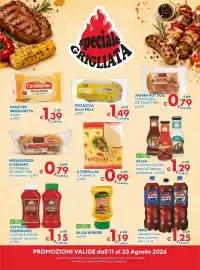 Volantino MD Discount Pagina 4: Pane per bruschetta Casadipane €1,39, Focaccia alla pala €1,49