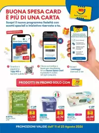 Volantino MD Discount Pagina 9: Duetto Buona Spesa! €1,49, Robiola Buona Spesa! €0,95