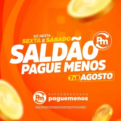 Catálogo Supermercados Pague Menos (válido até 8-08)