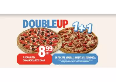 Catalog Domino's Pizza Pagină 1