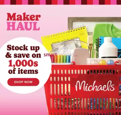 Michaels (valid until 13-08)