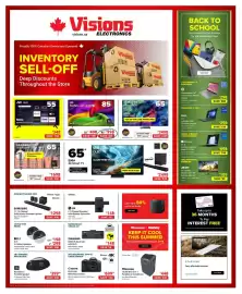 Visions Electronics flyer week 32 Page 1