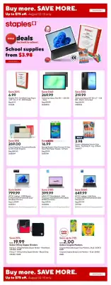 Staples flyer
