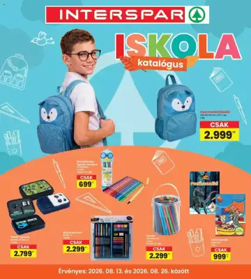 Interspar akciós újság (érvényes eddig: 26-08)