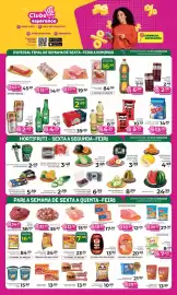 Folheto Comercial Esperança semana 32 Página 1: Café pilão €9,79, Linguiça Toscana Aurora €16,98