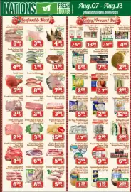 Nations Fresh Foods flyer week 32 Page 1