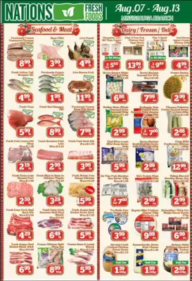 Nations Fresh Foods flyer