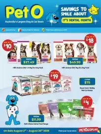 PetO catalogue Page 1: Hill's Science Diet Dry Dog Food €49,99, Hill's Science Diet Dry Dog Food €37,49