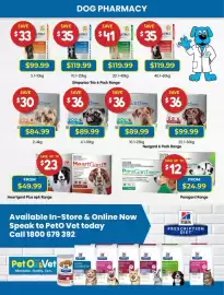 PetO catalogue Page 8: Paragard Allwormer Tablets for Medium Dogs €24,99, BariCe TRIO €99,99