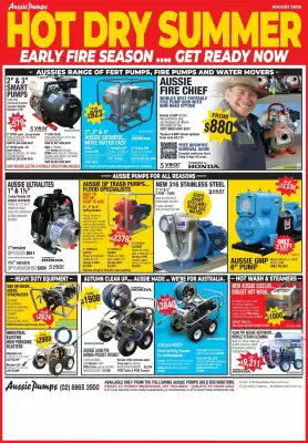 Aussie Pumps (valid until 31-08)