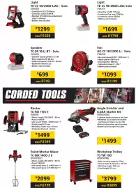 Builders Warehouse catalogue Page 5: Einhell Speaker TC-SR 18 Li BT-Solo 784259 €699,00
