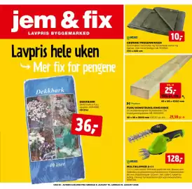 Jem & fix kundeavis uke 33 Side 1