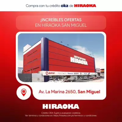 Hiraoka (válido hasta 12-08)