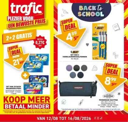 Trafic (geldig t/m 16-08)