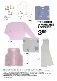 Catalogue Zeeman page 18: Pantalon €9,99, Gilet sans manches Tailles €7,99