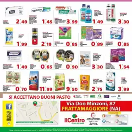 Volantino Il Centro Superstore Pagina 24: Lines Idea assorbenti linea €0,89, Friskies Manzo Active Dog €9,50