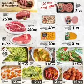 Volantino Il Centro Superstore Pagina 5: Cotolette di vitellino al forno €17,90, Insalata di pollo rucola e pomodorini €13,90
