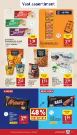 ALDI folder week 34 Pagina 11: Choceur Chocoladerepen €1,99, Mars Chocoladerepen €3,99